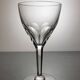 6 Val Saint Lambert crystal wine glasses model Nestor
