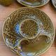 Set of 8 asparagus plates and 2 bowls from Gien