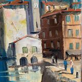 Landscape of Provence signed Louis Vignon