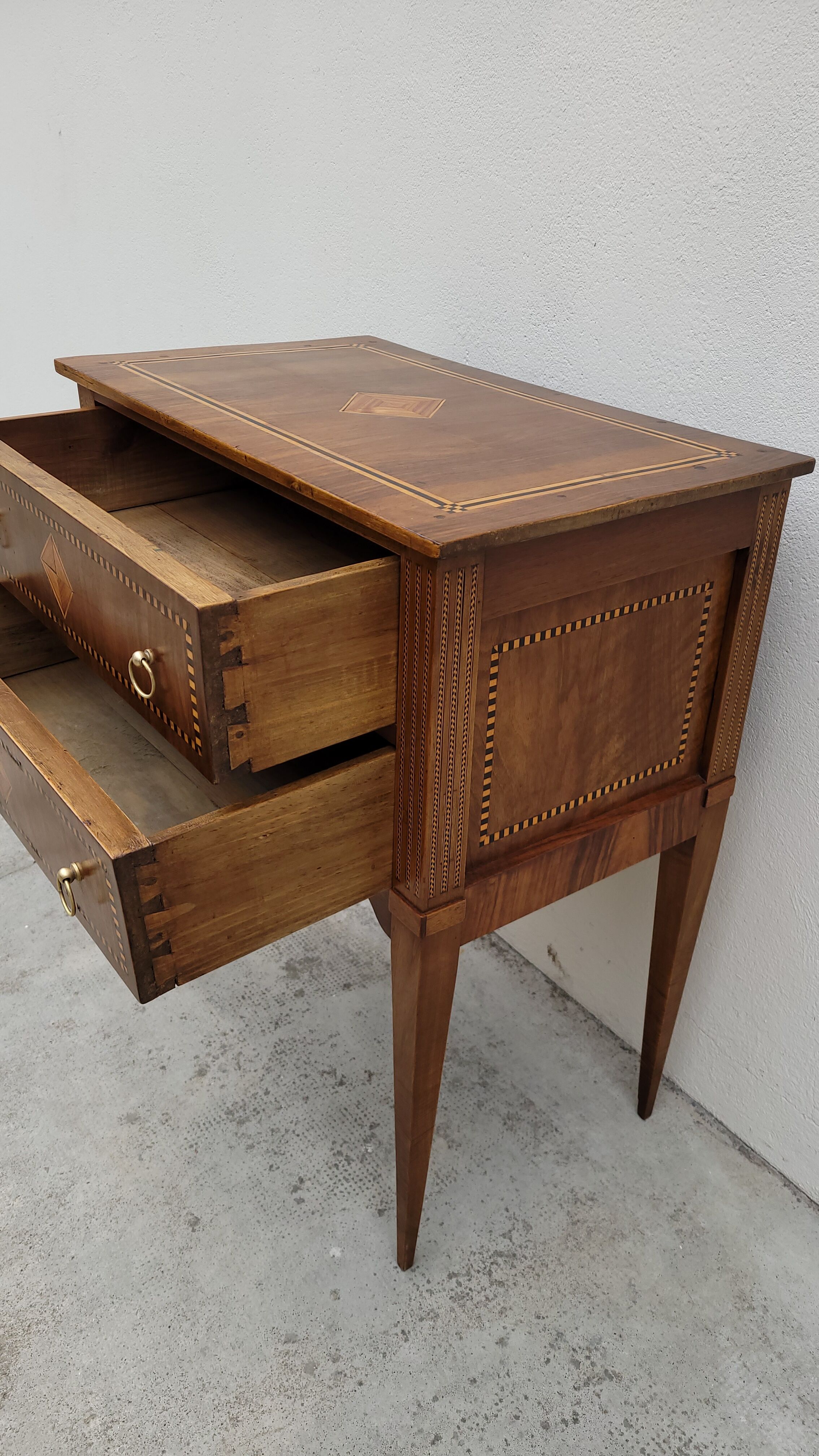 Chest of drawers period louis xvi stamped
