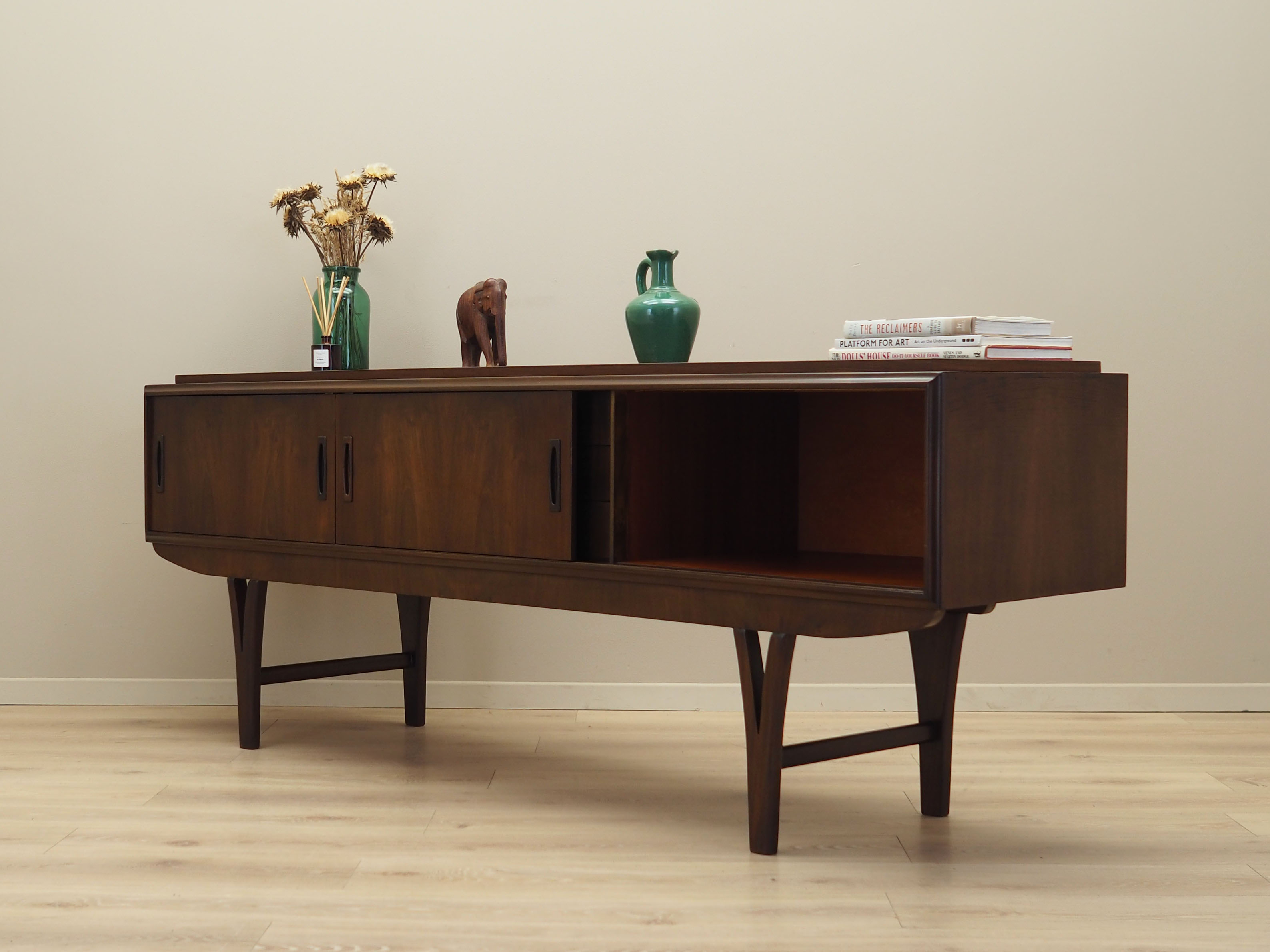 Walnut sideboard, Danish design, 1960s,  Denmark