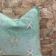 Silk cactus cushion cover: Handwoven Moroccan Sabra cushion.
