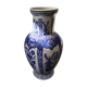 Former vase Delft ceramics white decor blue vintage mill