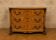 Curved walnut marquetry commode – Louis XV style