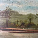 Oil painting on wood 1927