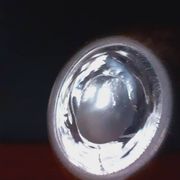 Carafe xixème en verre soufflé et ciselé