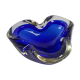 Cendrier ou bol en verre Sommerso Murano en verre de Murano, années 1960