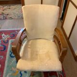 Mahogany marine chair