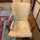Mahogany marine chair