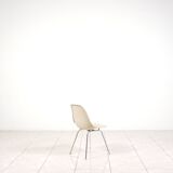 Set of 4 fiberglass Eames Chairs with H-Base for Fehlbaum by Herman Miller