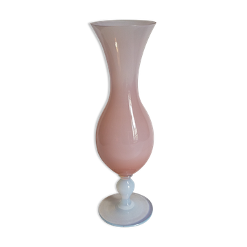 Vintage fair opaline walking vase