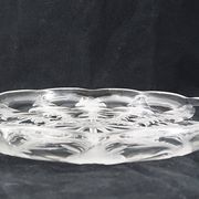 Dandelion cup signed Lalique VDA, glassware from Alsace