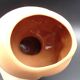 Vase in the shape of a baby's head - poupon