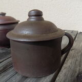 Norman pottery bowls and cups