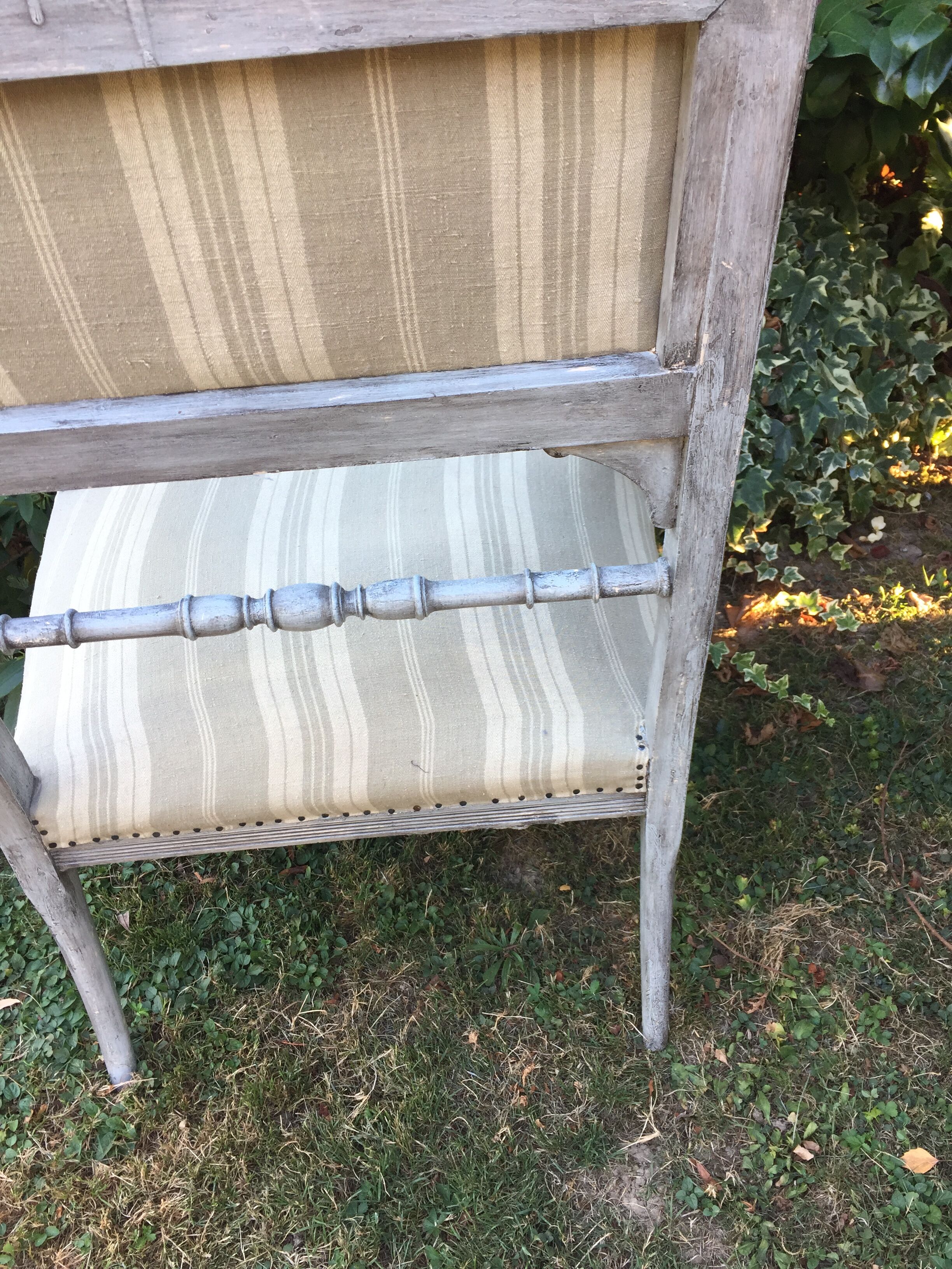 Old Louis XVI style armchair