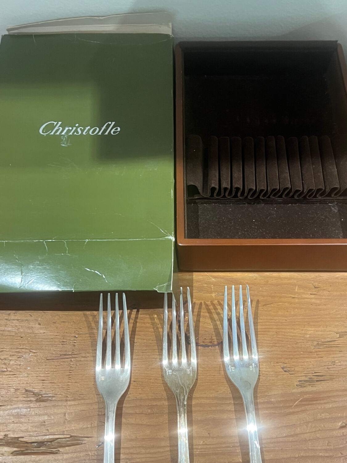 Christofle table fork