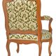 Pair of Louis XV style cabriolet armchairs