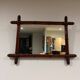 Bamboo Mirror Napoleon III Turned Wood 19th Century