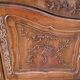 Provençal buffet with two bodies in solid walnut from the 18th century.