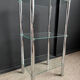 1970s chrome shelf