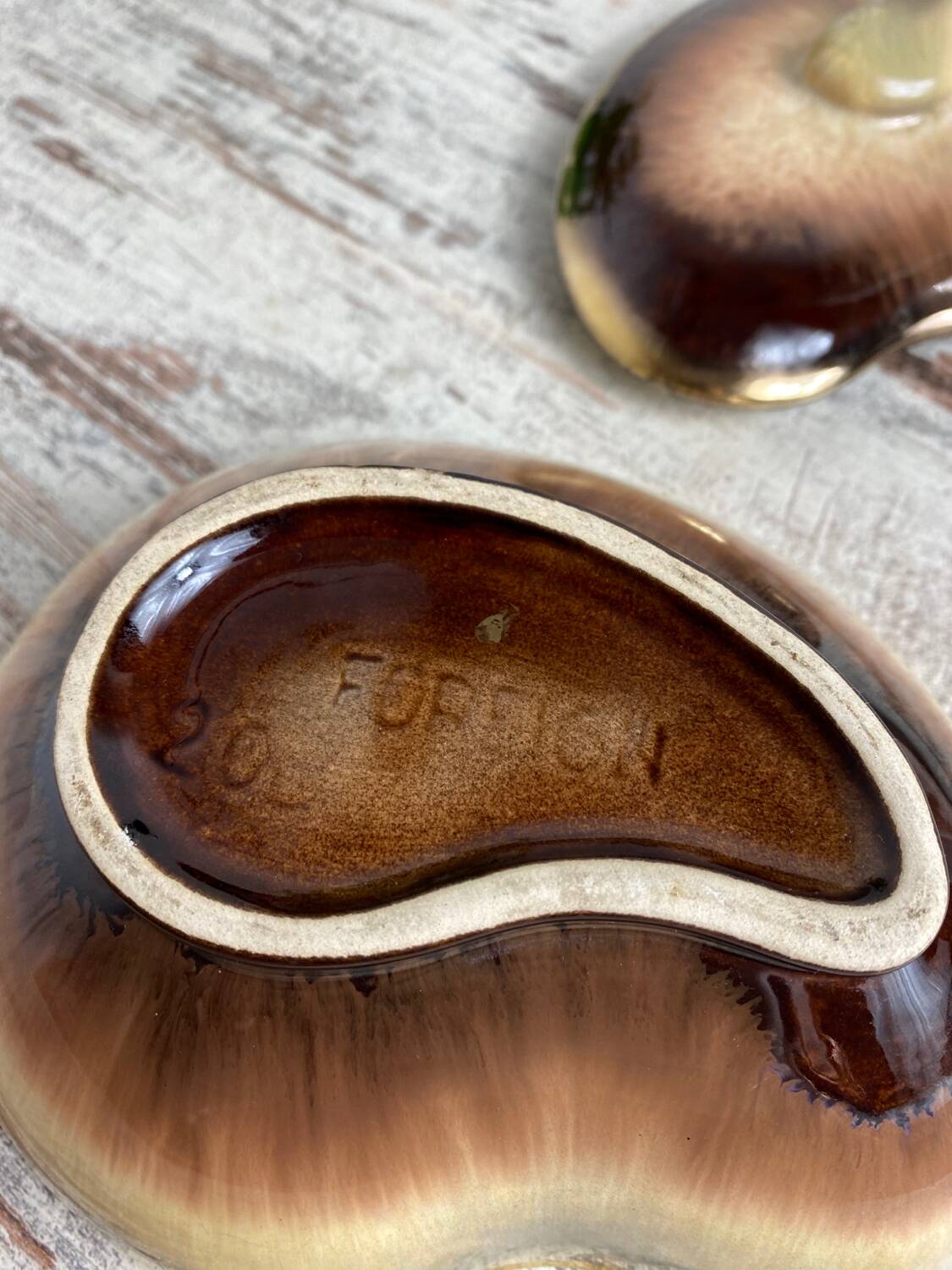 Foreign ceramic candy dish