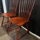 Paire de chaises Windsor à fuseaux