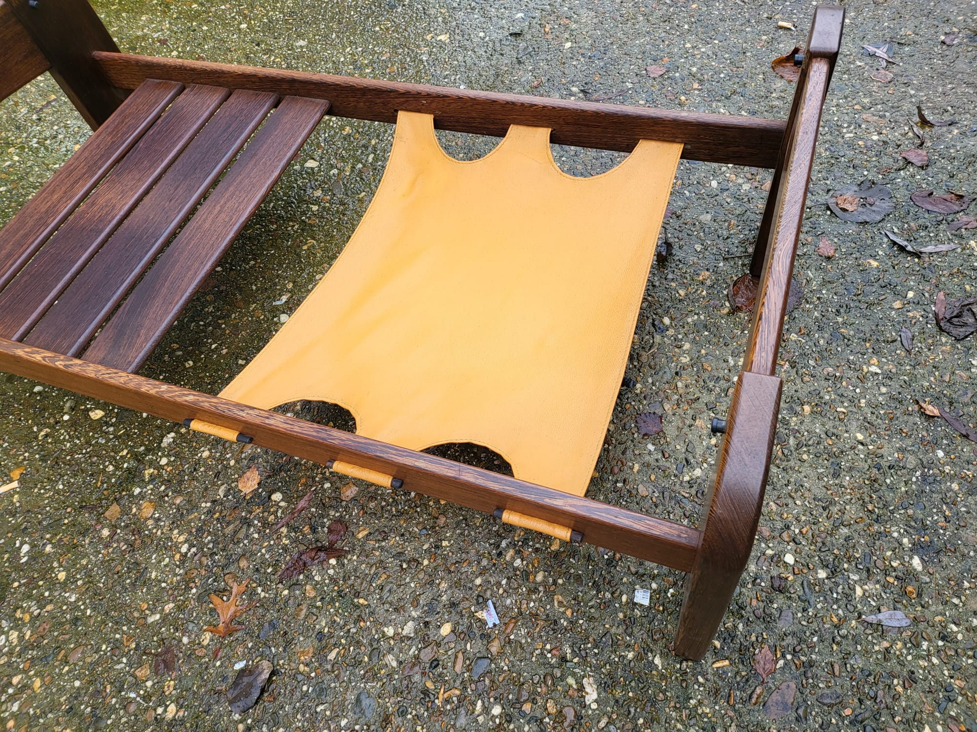 Percival Laver Vintage Wenge Glass Lectuur Holder Coffee Table, 70s