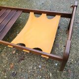 Percival Laver Vintage Wenge Glass Lectuur Holder Coffee Table, 70s