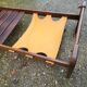 Percival Laver Vintage Wenge Glass Lectuur Holder Coffee Table, 70s