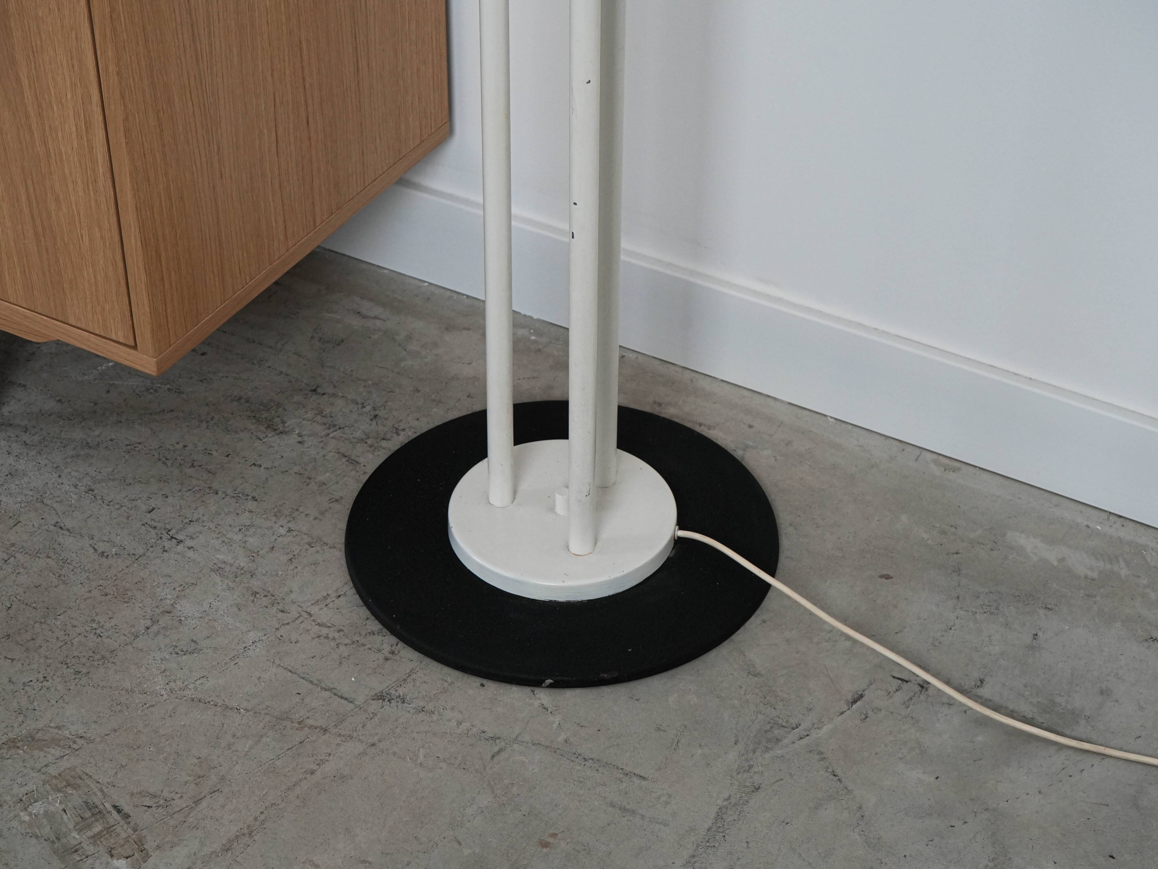 Lampadaire, verre de Murano, design italien, années 1970, fabriqué en Italie