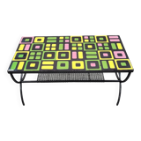 Coffee table, Vallauris ceramic, Roger Capron, 1960s