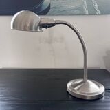 Silver metal desk lamp