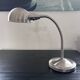 Silver metal desk lamp