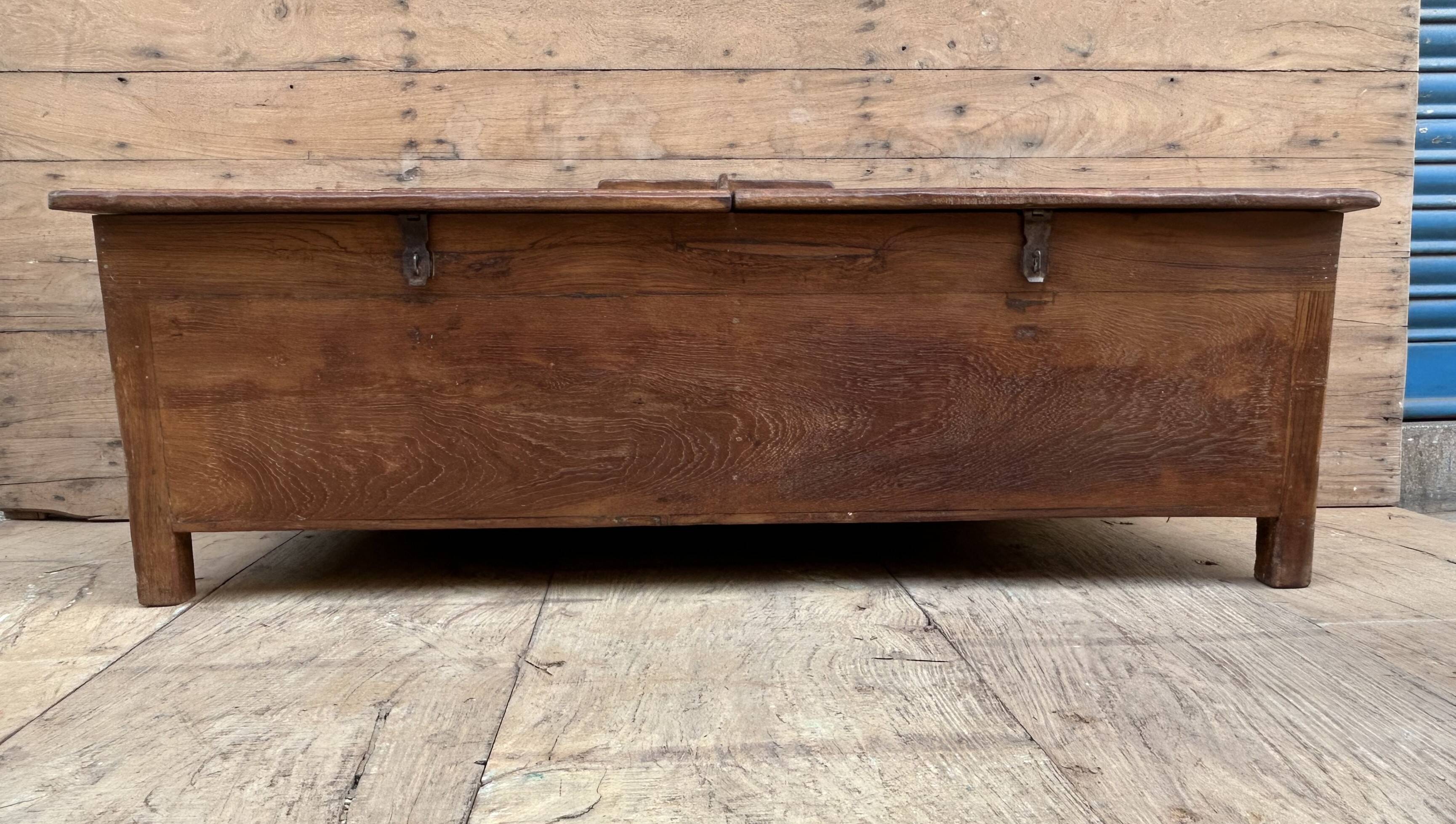 bench - teak safe from Burma