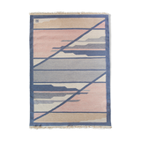 Scandinavian carpet of the 20th century by Elsa Ekholm, 197cm x 140cm