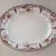 Plat de service terre de fer Made un England