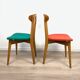 Pair of chairs 60s