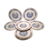6 assiettes Série Don Quichotte Wembley