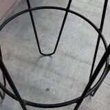 Wrought iron coat rack