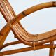Rattan rocking chair Rohe Noordwolde 50s / 60s