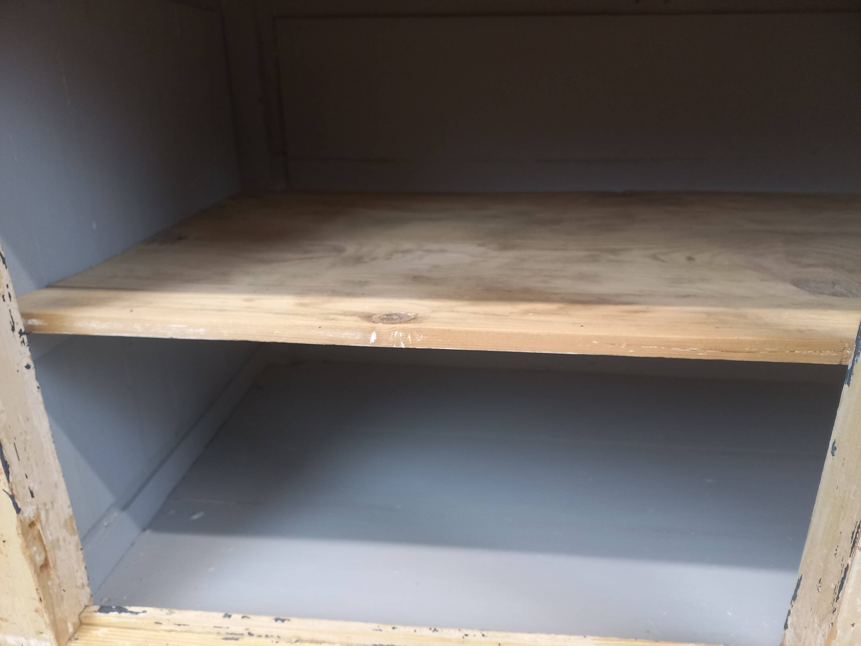 Weathered store bank