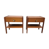 Teak bedside tables circa 1960