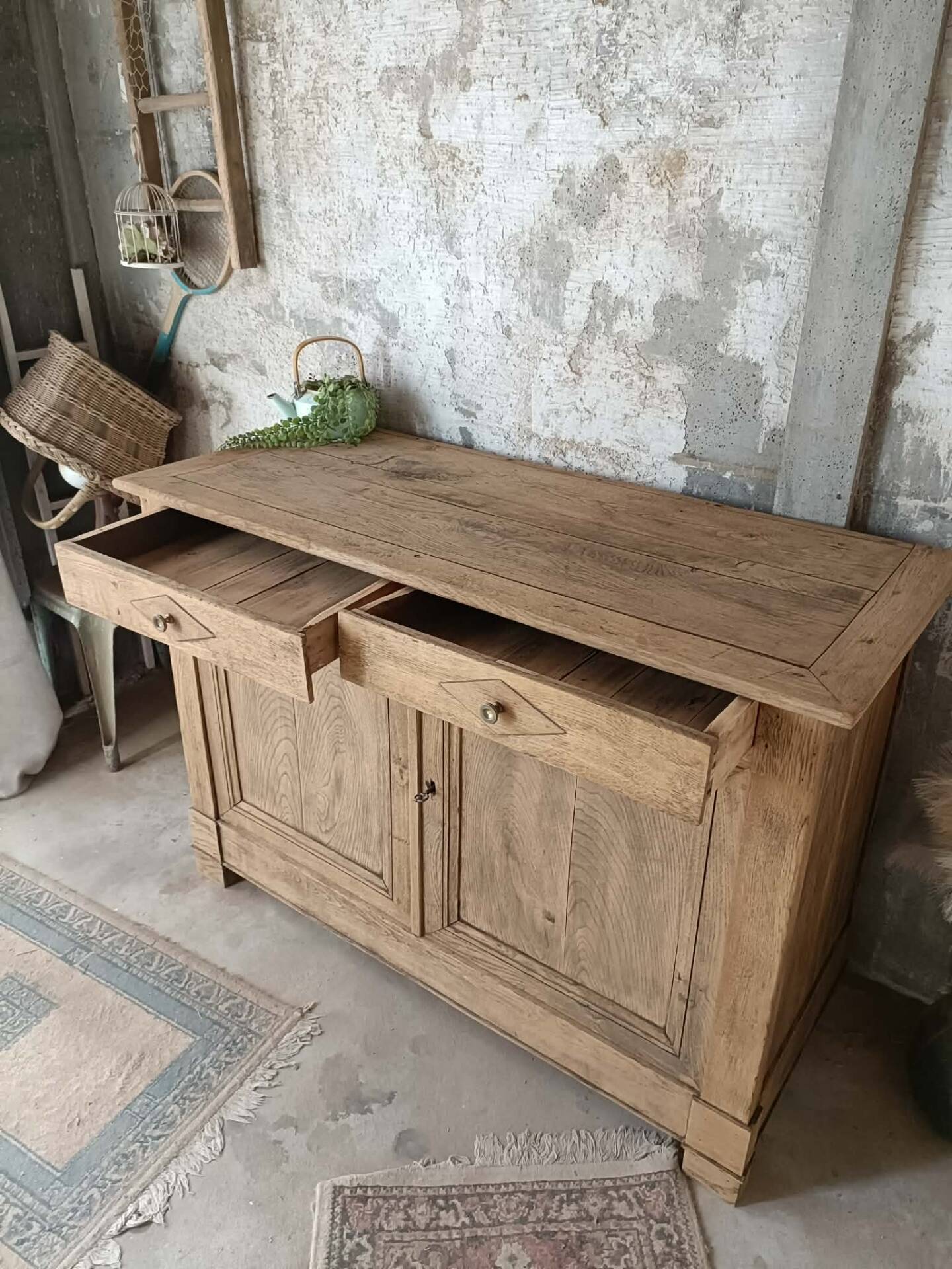 Wooden sideboard