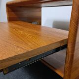 Vintage teak Danish design audio/tea or trolley by Hornbaer Mobilfabrik