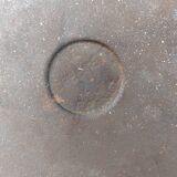 Enamelled cast iron fondue pan