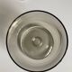 Set of 4 vintage smoked glass cups