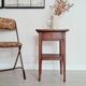 Chevet, table d'appoint en bois