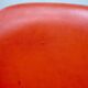 Ray & Charles Eames, Herman Miller edition, set of 4 orange chairs. Circa 1960