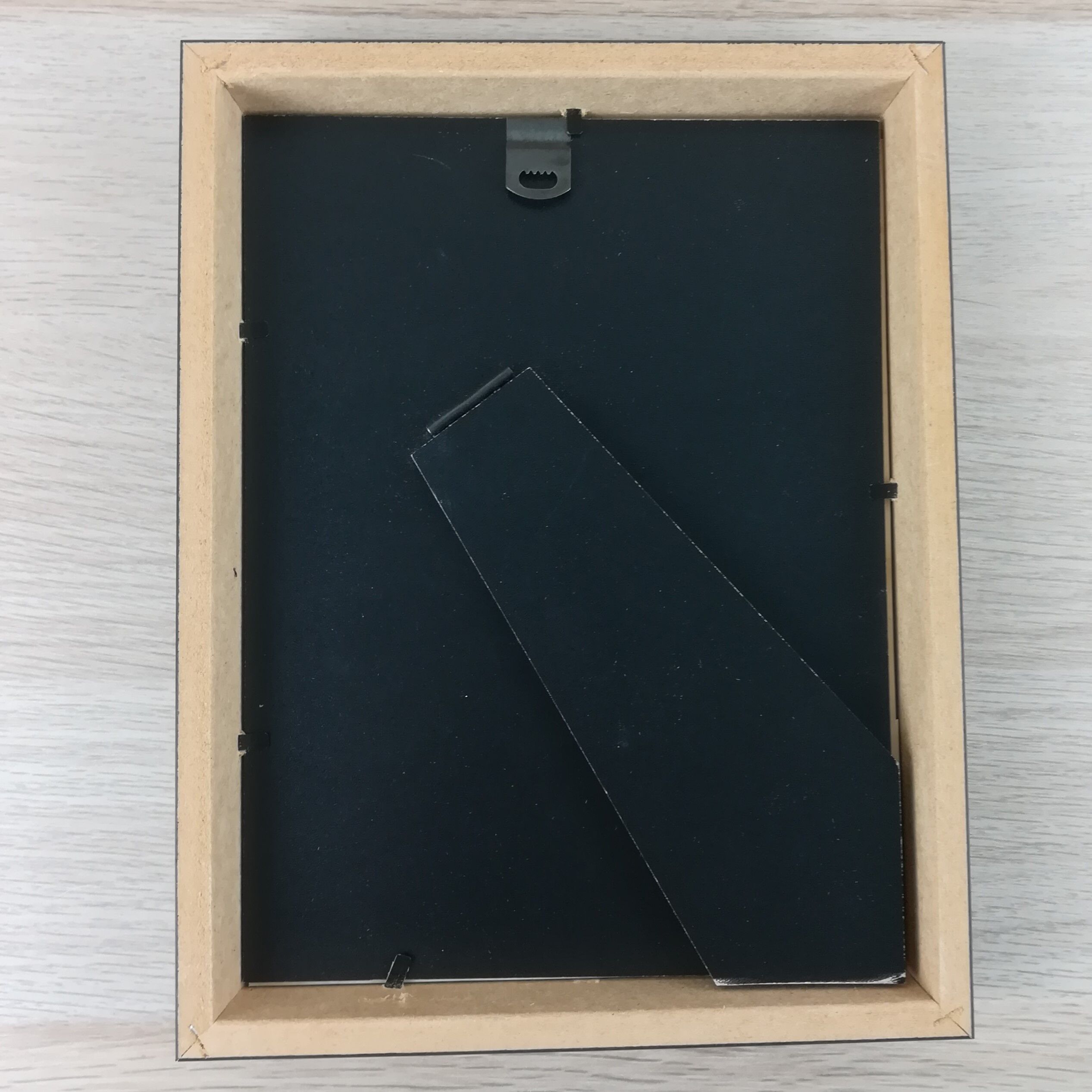 Framed alphabet plate a-b-c