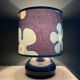 Vintage blue table lamp